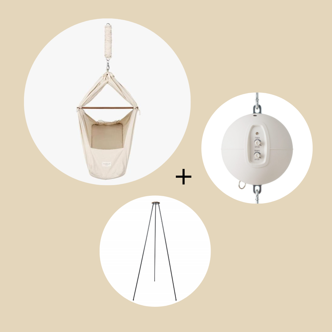 Moonboon Bundle -  Baby Hammock, Motor and Tripod Stand  - Hola BB