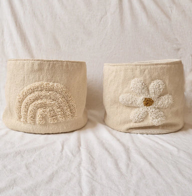 À la Fabric Basket - Rainbow Sand  - Hola BB