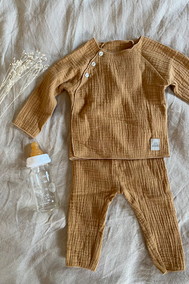 Nanami Baby Mousseline Sweater - Sand  - Hola BB