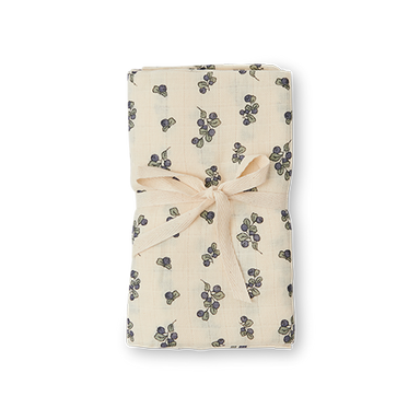 That's Mine - Muslin swaddle - Multiple colours Blueberry print - Hola BB