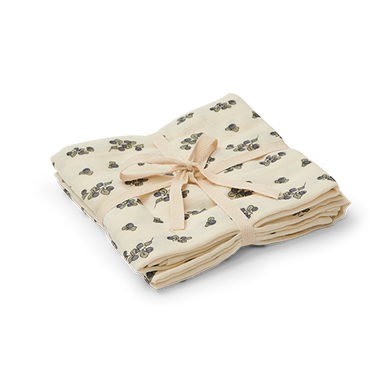 That's Mine - Muslincloths 2pack - Multiple prints Blueberry print - Hola BB