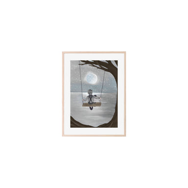 That's Mine Poster - Swinging in the moonlight - 30x40 cm  - Hola BB