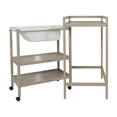 Quax Changing Table With Bath - Basic - Stone  - Hola BB
