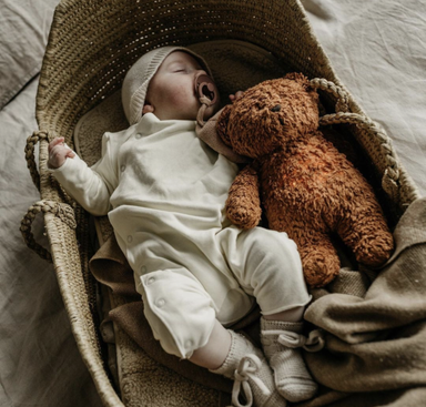 Moonie Moonie Humming Bear Sleep Aid - Caramel  - Hola BB
