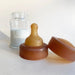 Hevea Baby glass bottle Wide Neck 250ml Medium Flow  - Hola BB