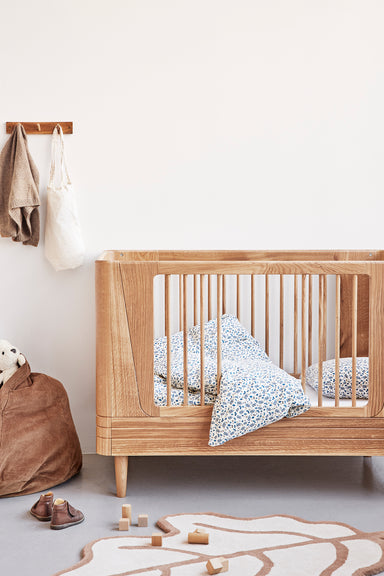 We Are Bitte Nature Baby Bed Oak  - Hola BB
